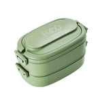 Bento Lunch Box för barn, 1550 ml Bento Box med bestick, läckagesäkra lunchlådor för vuxna/barn/tonåringar, perfekt storlek för utflykter, arbete, skola, picknick