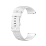 För Garmin Venu 2 Plus Small Lattice Silicone Watch Band White