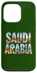 Coque pour iPhone 13 Pro Tenue de voyage de vacances en Arabie Saoudite