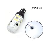 T15 W16W 921 912 906 backljus Led 1900 lumen 6000K 1st