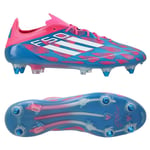 adidas F50 Elite SG Reemergence - Blå/Vit/Rosa - Gräs (FG), storlek 46⅔