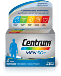 Centrum Men 50+ Multivitamin - 30 Tablets x 6