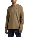 G-STAR RAW Men's Lightweight Sweatshirt, Brown (rain drum D21567-D136-D307), S