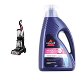 BISSELL PowerClean 2X | Powerful Carpet Cleaner | 3112E & Wash & Refresh Febreze Carpet Shampoo | For Use With All Leading Upright Carpet Cleaners | 1078N