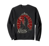 The Addams Family Morticia & Wednesday Spider Silhouettes Sweatshirt