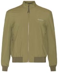 Knowledge Cotton Apparel Men's Nordenvind Light Shell Bomber Jacket Burned Olive, M