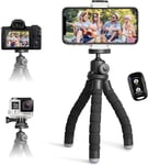 Trépied Pour Téléphone Portable, Mini Trépied Pour Smartphone Et Appareil Photo, Trépied Avec Télécommande Bluetooth