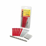 Corefix TV Fixing Kit - 6 Fixings c/w Drill Bit