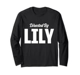 My Name Is Lily Funny Name Tag Long Sleeve T-Shirt