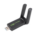 WiFi 6 -sovitin USB3.0 2.4GHZ - 5.0GHZ AX1800Mbps MU MIMO USB-verkkokortti PC-pöytätietokoneeseen