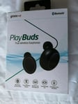 Groov-e Playbuds Compact Sports Travel Wireless Bluetooth Ear Buds Portable Case