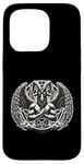 Coque pour iPhone 15 Pro Gothique Occulte Baphomet Goth Dark Magic Punk Rock Death Metal