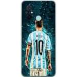 Xiaomi Redmi 12C Genomskinligt Skal Messi