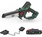 WEBB Eco WEV20PSB2 Cordless Pruner Chainsaw - Green & Black