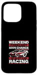 Coque pour iPhone 15 Pro Max 100 % de chances de participer à une course de voitures à sous, voiture télécommandée, mini-voiture