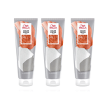 Wella Color Fresh Semi-Permanent Hair Mask 150ml - Peach x3