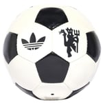 ballons de foot Unisexe, adidas Manchester United Third Club Ball, Blanc