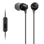 Sony In Ear Lightweight Headphones Black Black