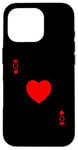 iPhone 16 Pro Queen Of Hearts Matching Couple Saint Valentine's Day Case