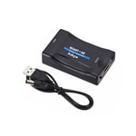 SCART to HDMI Converter,Askyw SCART to 720P/1080P HDMI Video Audio Converter Adapter with Micro USB Cable for HDTV Monitor Projector STB VHS Xbox PS1 PS2 Sky Blu-ray DVD Player