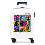 Marvel Avengers Comic Valise Trolley Cabine Multicolore 38x55x20 cms Rigide ABS Serrure à combinaison 34L 2,6Kgs 4 roues doubles Bagage à main