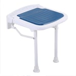 Shower Stool Shower Chair Wall-Mounted Drop-Leaf Stool, Foldable Shower Seating Chair, Folding Bath Seat