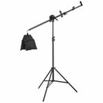 Selens Studio Photo Light Stand Extendable Arm Holder Sandbag Kit For Reflector