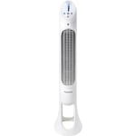 Honeywell - Ventilateur colonne oscillant HYF260E4 30W 5 vitesses H101.6cm D25cm Blanc - blanc