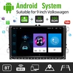 Autoradio avec gps, carplay Android avec Lecteur Multimedia, Reseau 4G, 2 din, Ideal pour Volkswagen Passat, B6, B7, cc, Tiguan, Touran, golf et