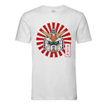 T-Shirt Homme Col Rond Robot Futuriste Manga Anime Japon Asie Culture