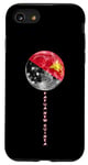 Coque pour iPhone SE (2020) / 7 / 8 Papouasie-Nouvelle-Guinée Moon Pride Drapeau Papouasie-Nouvelle-Guinée Racines ADN