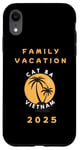 Coque pour iPhone XR Family Vacation 2025 - Cat Ba Vietnam