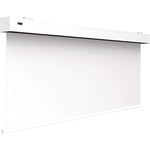 ORAY SQUAR' Pro - Écran de Projection - montable au Plafond, montable sur Mur - motorisé - 89" (225 cm) - 4:3 - Blanc Mat - Blanc époxy