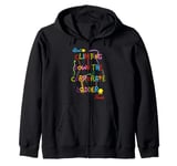 Start-Climbing Down The Corporate Ladder Finish Climber Zip Hoodie