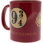 Harry Potter - Voie 9 3/4 - Bordeaux - Mug - Tasse - Céramique - Avec anse