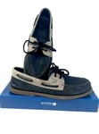 Sperry Top Sider A/O 2 Eye Two Tone Boat Shoes With Box - UK Size 9.5