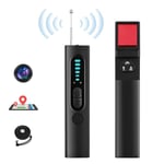 TTLIFE Detecteur de Camera Micro Espion, anti-espionnage, détecteur de coléoptère, détecteur GPS, détecteur de signal RF, 5 niveaux