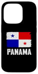 Coque pour iPhone 14 Pro T-shirt Panama pour homme et femme Drapeau panaméen Panama