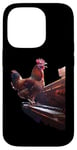 Coque pour iPhone 14 Pro Poulet piano