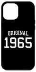 Coque pour iPhone 12 Pro Max Original 1965, 60 ans pour homme et femme, 60e anniversaire