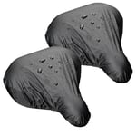 Royouzi 2 PièCes Housse de Pluie pour SièGe de VéLo Selle Bike Life Protection de Selle éTanche Portable et Adapté à la Plupart des VéLos Tels Que Les VéLos Route Les VTT et Les VéLos Trekking