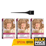 L'Oréal Paris Excellence Creme 8 Blond Clair Cheveux Couleur 3-pack