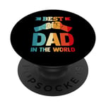 only the greatest men are promoted to grandpa grandfather PopSockets PopGrip Interchangeable