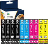 29XL Cartouche d'encre Compatible avec Epson 29 XL Multipack, pour Expression Home XP-235 XP-245 XP-247 XP-255 XP-257 XP-332 XP-335 XP-352 XP-342 XP-345 XP-455