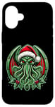 Coque pour iPhone 16 Plus Cthulhu Christmas Lovecraft et Miskatonic Necronomicon