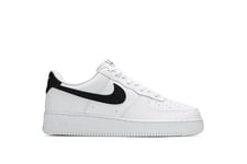 Nike Homme AIR Force 1 '07 Sneaker, Blanc et Noir, 44.5 EU