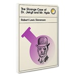 Book Cover The Strange Case Of Dr Jekyll And Mr Hyde Canvas Print for Living Room Bedroom Home Office Décor, Wall Art Picture Ready to Hang, 30 x 20 Inch (76 x 50 cm)