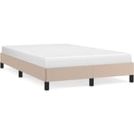 Lit double-120 x 200 cm, Cadre de lit, Lit adulte Cappuccino 120x200 cm Similicuir JKF181979 MaisonChic