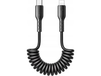 Fast Charging Cable For Car Joyroom Type-C To Lightning Easy-Travel Series 30W 1.5M Coiled (Black) 6956116759902