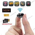 1080P HD Wireless MINI CCTV WiFi Indoor Hidden Spy IP Camera CAM Home Security